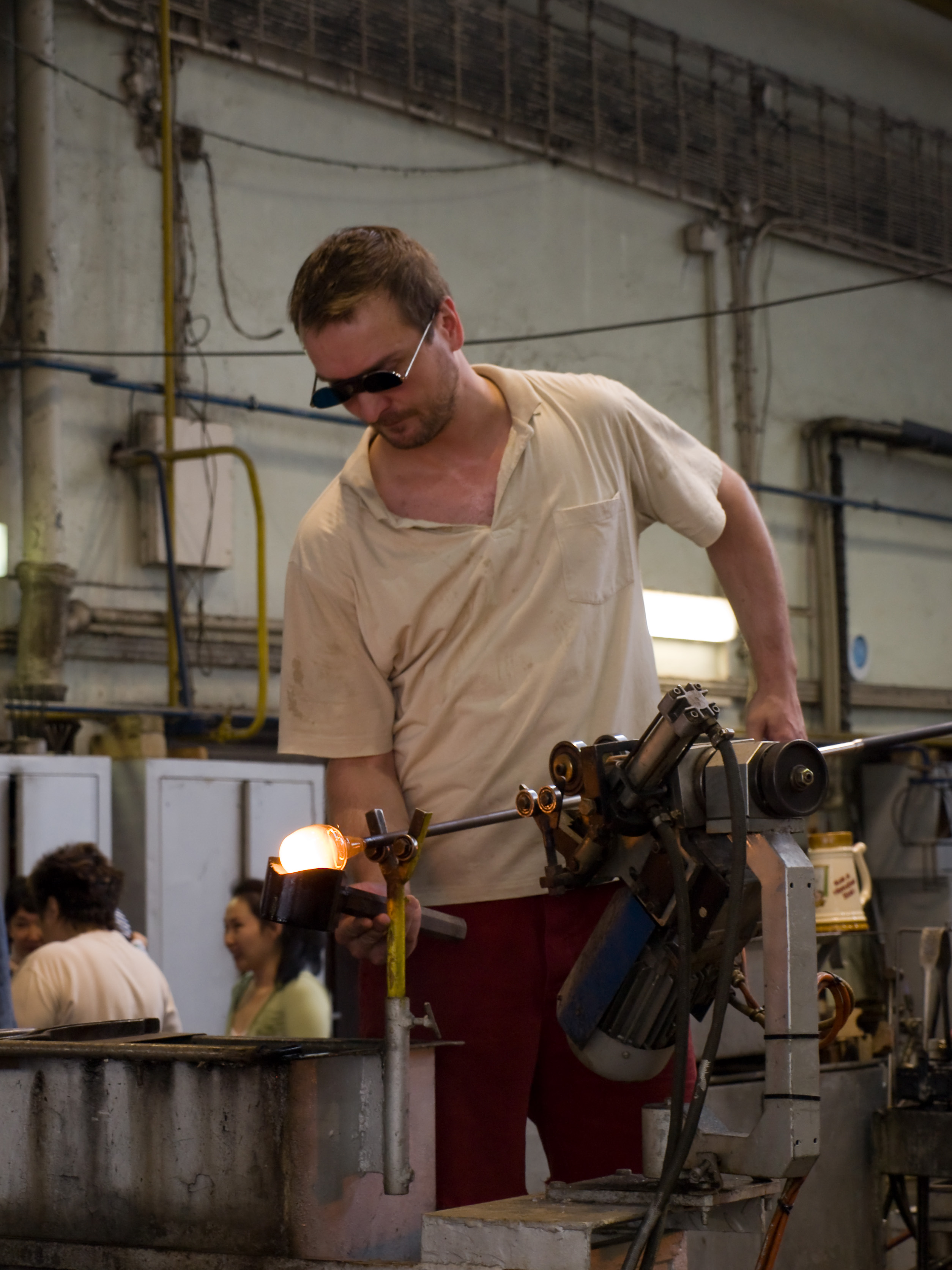 At Moser, handmade crystal is a system of shared skills