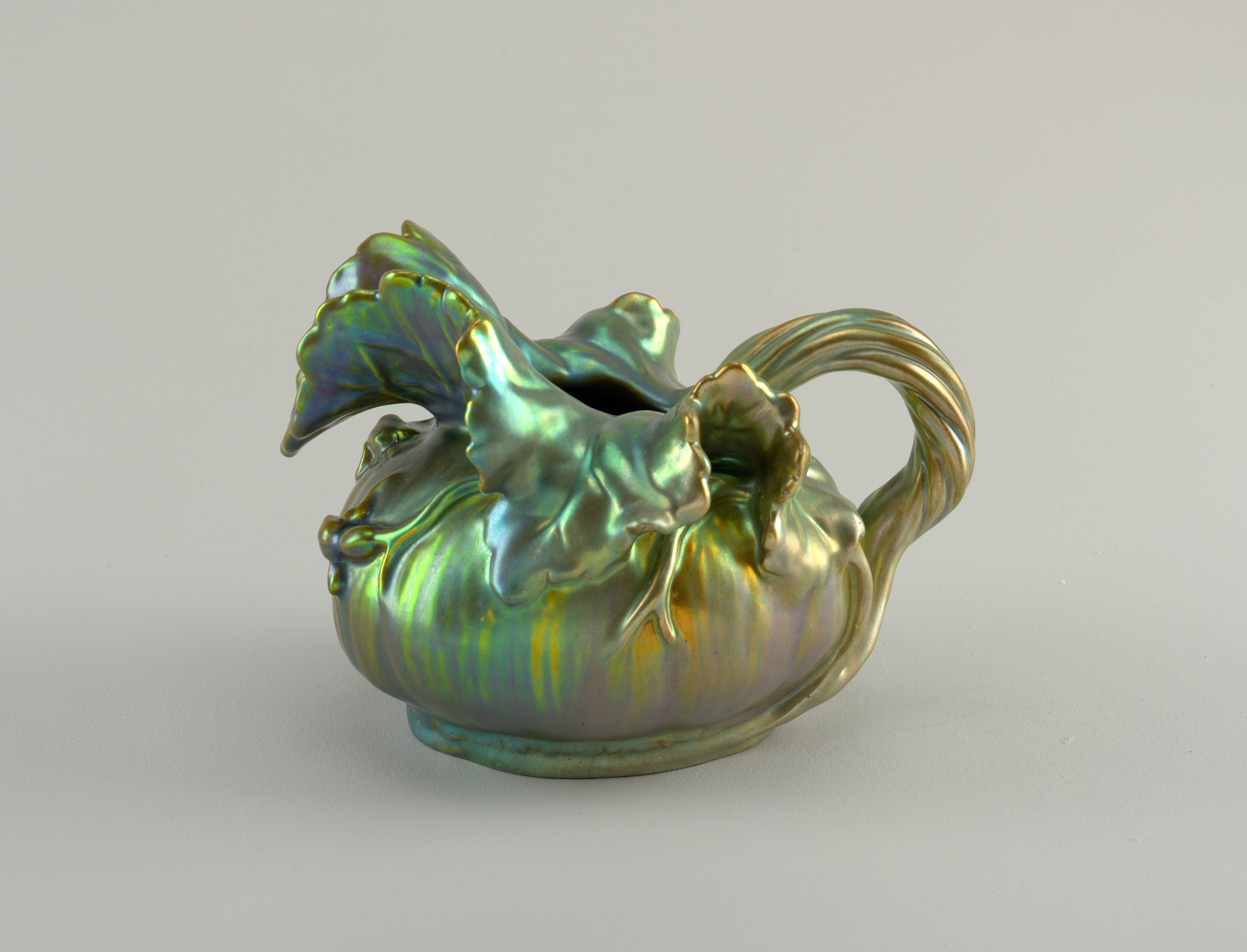 Zsolnay’s glaze carries the factory into the street