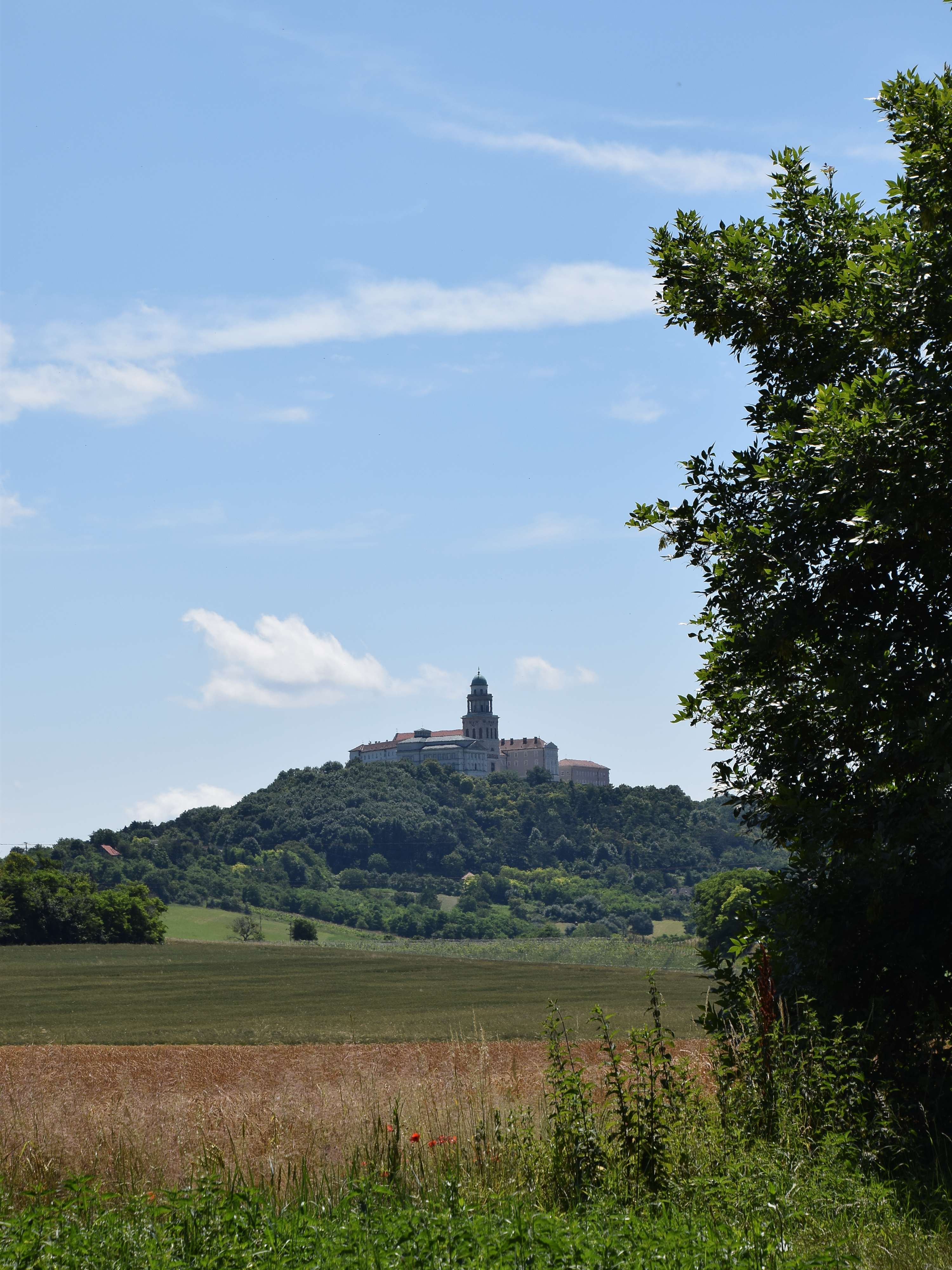 Pannonhalma asks visitors to enter a working landscape